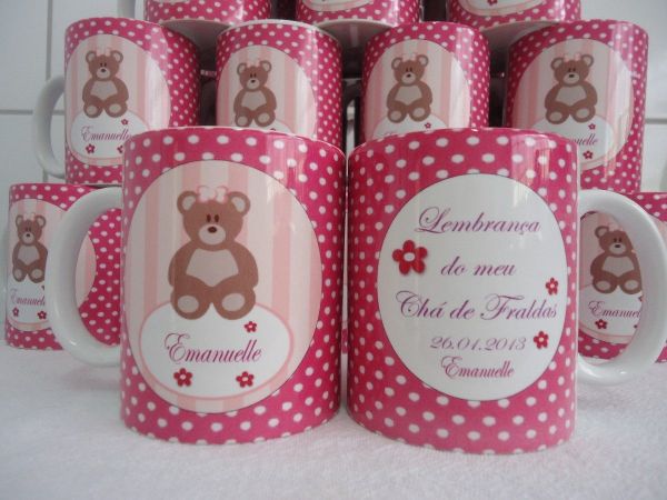 Canecas de porcelana para aniversários...