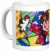 Coleção Romero Brito caneca 001