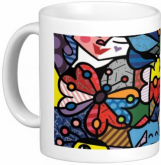 Coleção Romero Brito caneca 006