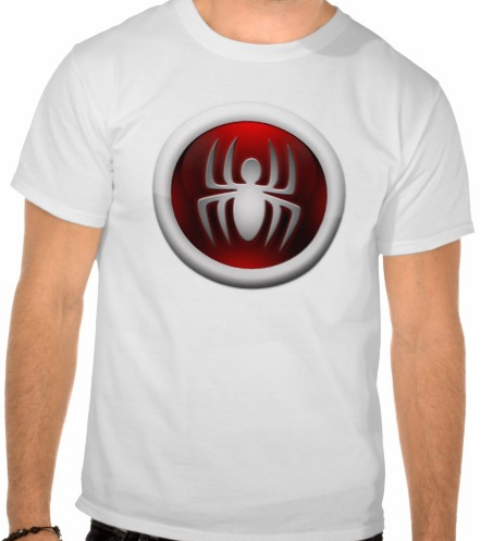 Camiseta aranha 2 em 3D