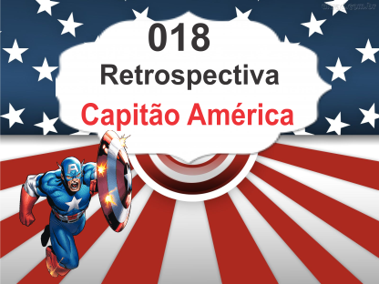 018 Retrospectiva Capitão América com 35 fotos