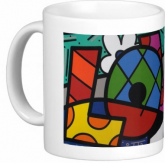 Coleção Romero Brito caneca 010