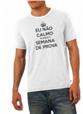 Camiseta para semana de prova