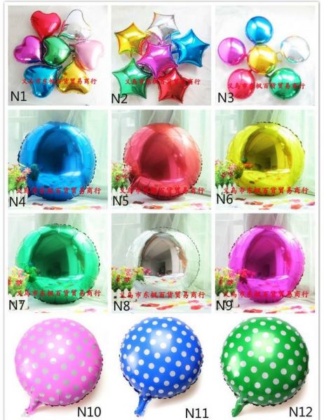 Balões Metálicos para festas 10