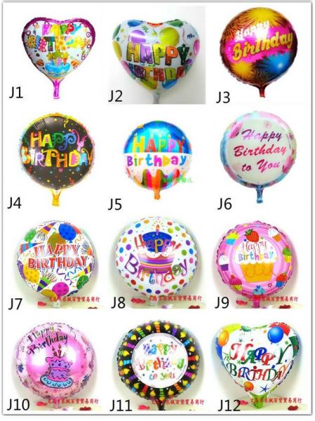 Balões Metálicos para festas 6