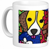 Coleção Romero Brito caneca 009