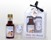 Mini vinhos com copinho