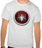 Camiseta aranha 2 em 3D