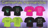 Camisetas personalizadas para sua formatura