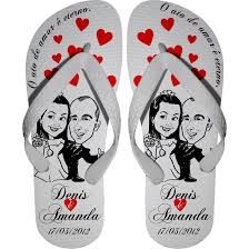 Chinelos exclusivo para Casamentos