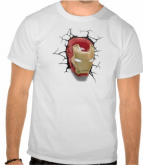 Camiseta homem de ferro 3D